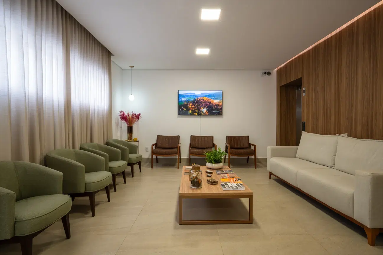 Sala de atendimento da Clínica Honorato